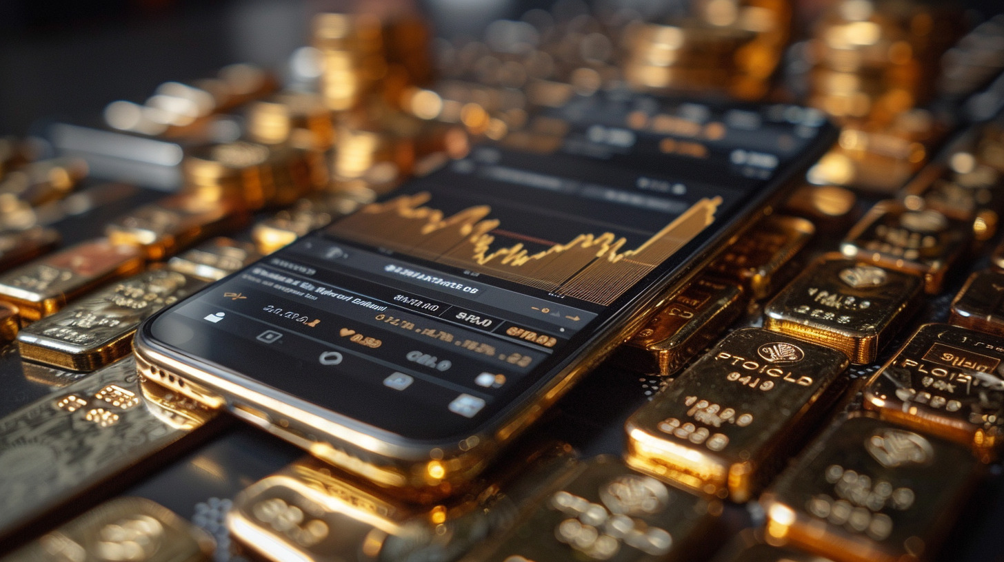 Precious metals investment app